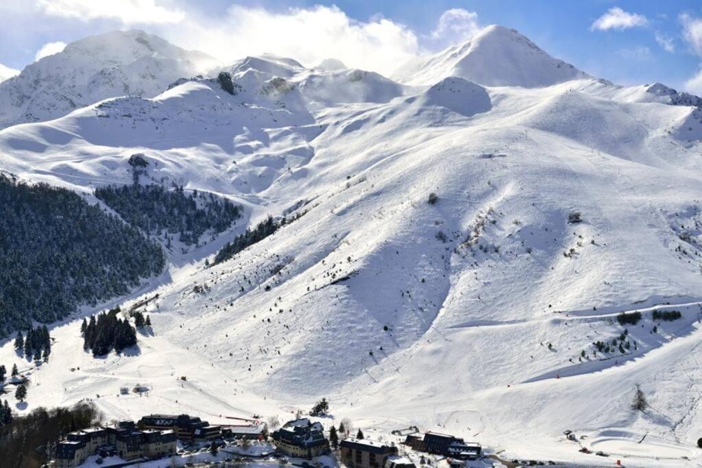 Appart 4-6 Pers Au Pied Des Pistes - Val Louron Génos Buitenkant foto